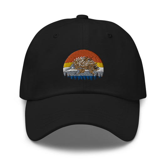 Dad hat Hilarious Nostalgic Guinea Old-Fashioned Domesticated Porcupine Gnawer Hedgepig