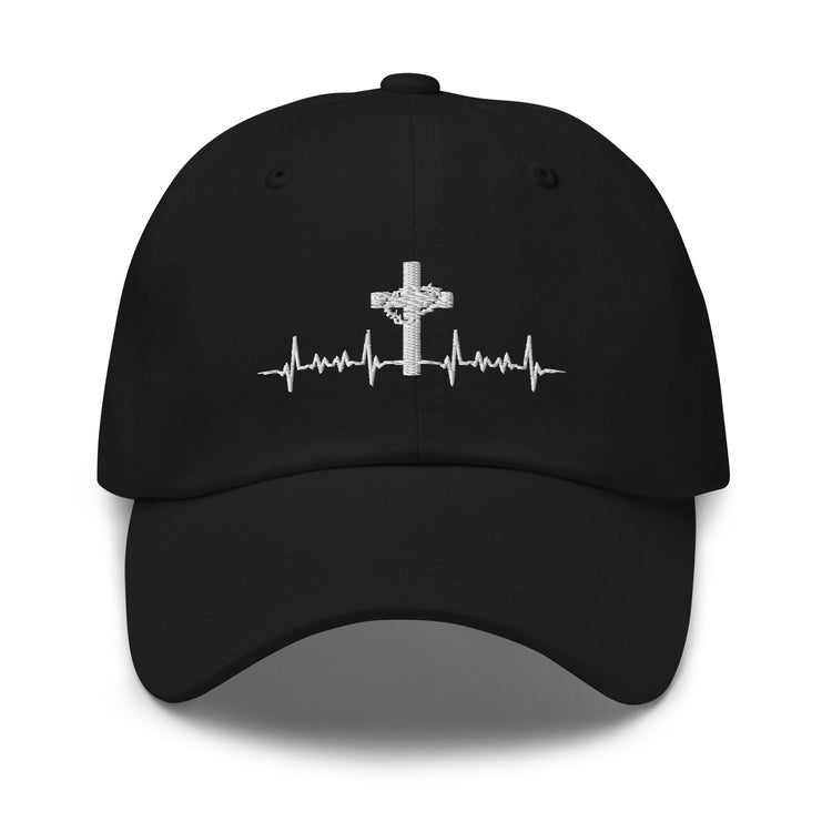 Dad hat Cross Christianism Religious Devotee Worshipping Worship Apostolic Evangelic