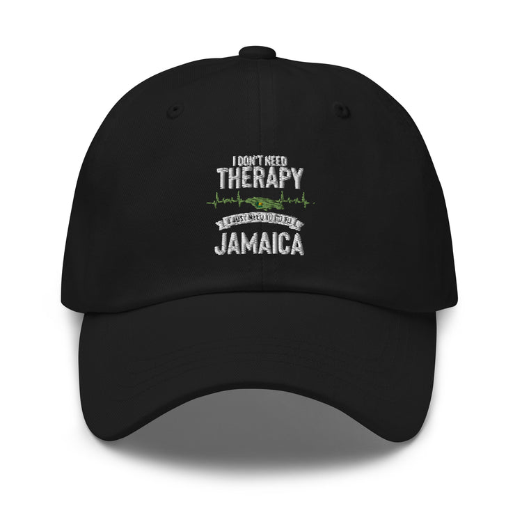 Dad hat Novelty Jamaica Heartbeat Leisure Lover Getaway Jamaican Break National Banner