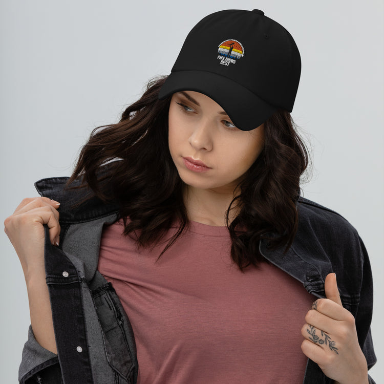 Dad hat Hilarious Papa Knows Good Dad Qualities OutfitResponsible Daddy Parental Attitudes