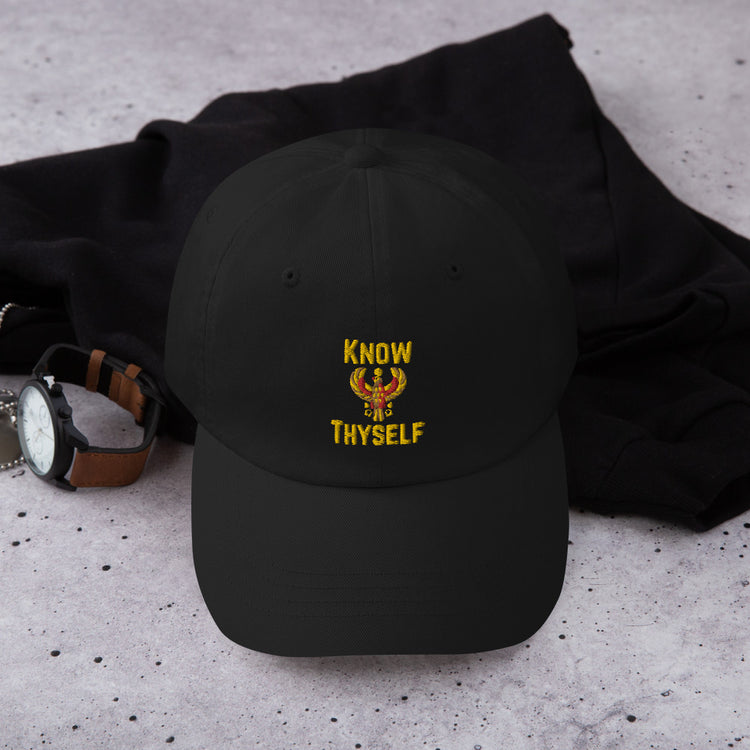 Dad hat Humorous Know Thyself Egypt Mythologies Cairo Egyptians Superstitious Beliefs