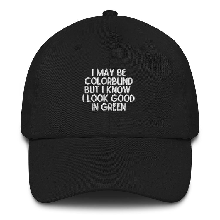 Dad hat Novelty Colorblind Daltonism Eye Disorders Hilarious Colour-Blindness Eyesight