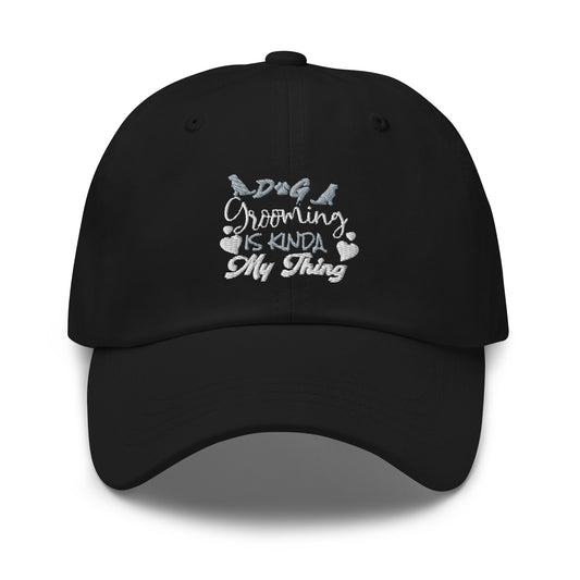 Dad hat Humorous Dog Grooming Furry Pets Animals Hounds Puppies Parent Pet Lover