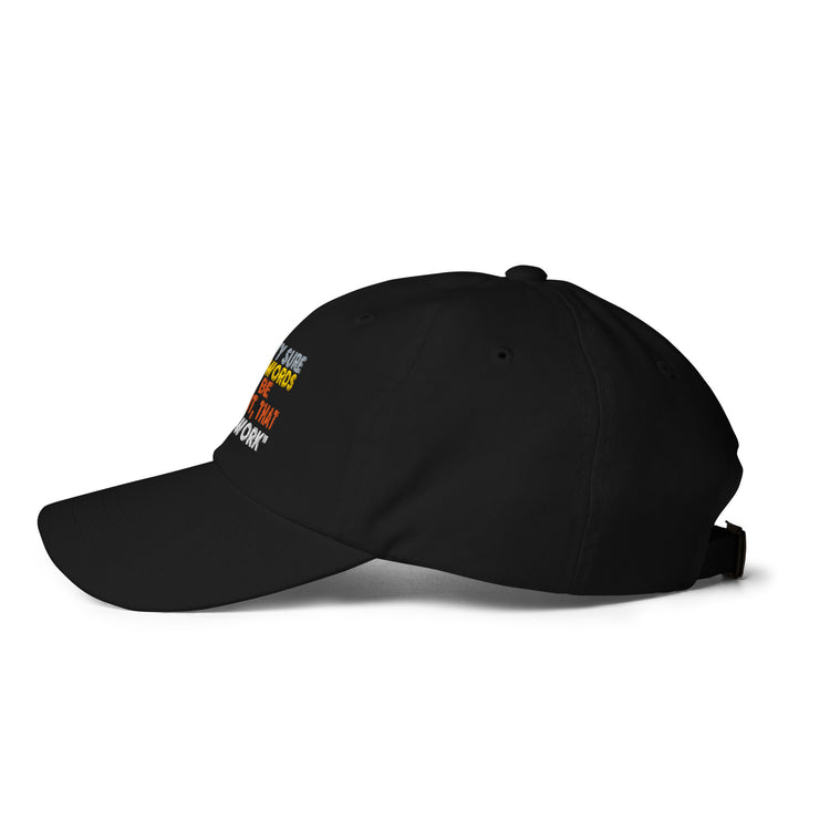 Dad hat I'm Pretty Sure Comical Sayings Slogan Retro Pun Expression Sarcasm Phrase