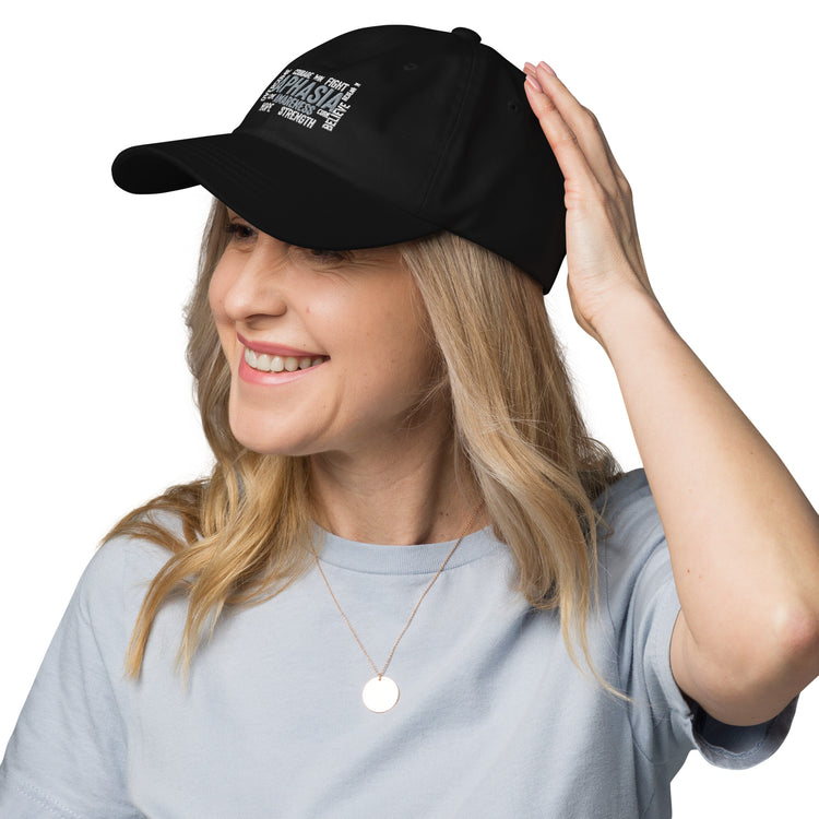 Dad hat  Novelty Aphasia Awareness Dysarthria Believer Overcomer Silent Brain Disease