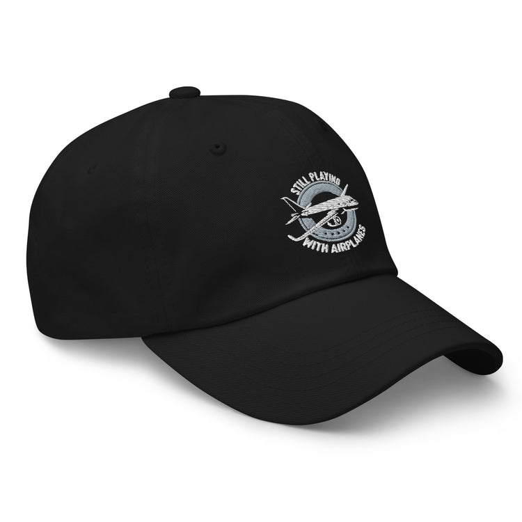 Dad hat Novelty Still Playing With Airplanes Copilot Outfit Aviation Aviator Seaplane Fan