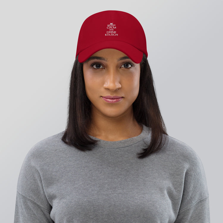 Dad hat  Keep Calm And Drink Kölsch Alcoholic Beverages Drinking Fermented Alcohols