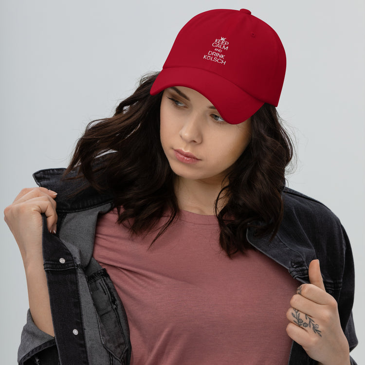 Dad hat  Keep Calm And Drink Kölsch Alcoholic Beverages Drinking Fermented Alcohols