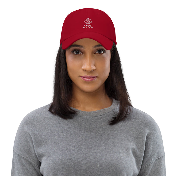 Dad hat  Keep Calm And Drink Kölsch Alcoholic Beverages Drinking Fermented Alcohols