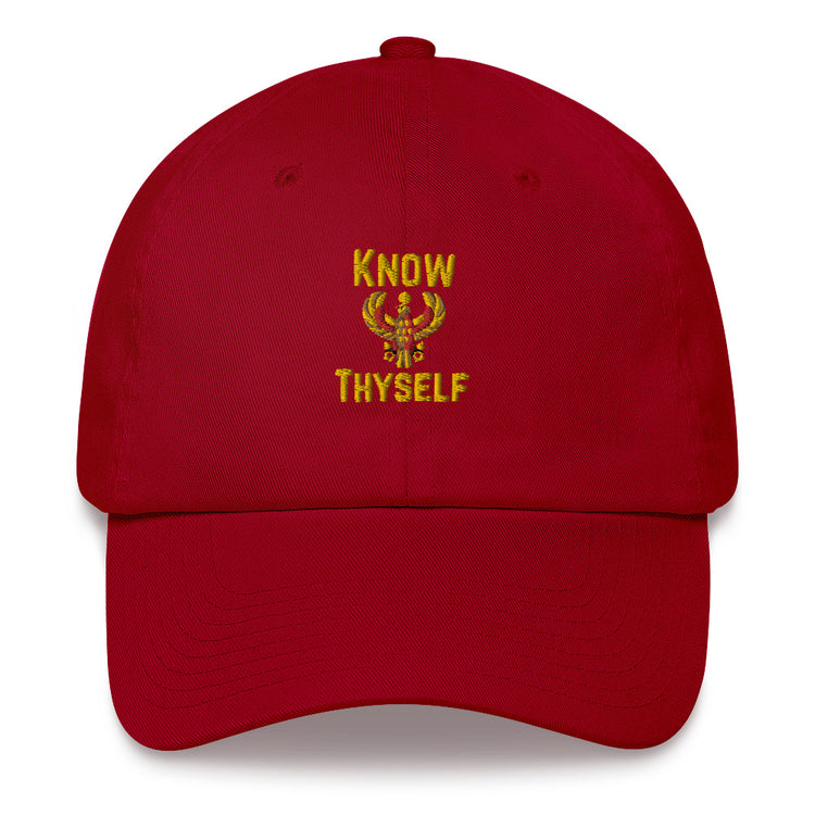 Dad hat Humorous Know Thyself Egypt Mythologies Cairo Egyptians Superstitious Beliefs