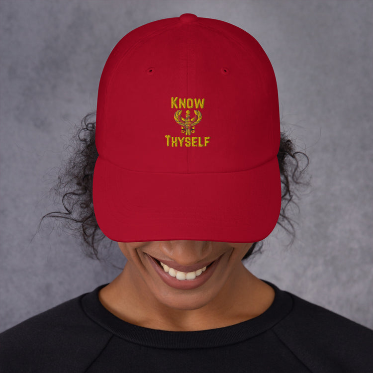 Dad hat Humorous Know Thyself Egypt Mythologies Cairo Egyptians Superstitious Beliefs