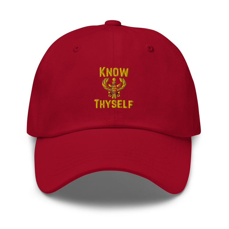 Dad hat Humorous Know Thyself Egypt Mythologies Cairo Egyptians Superstitious Beliefs