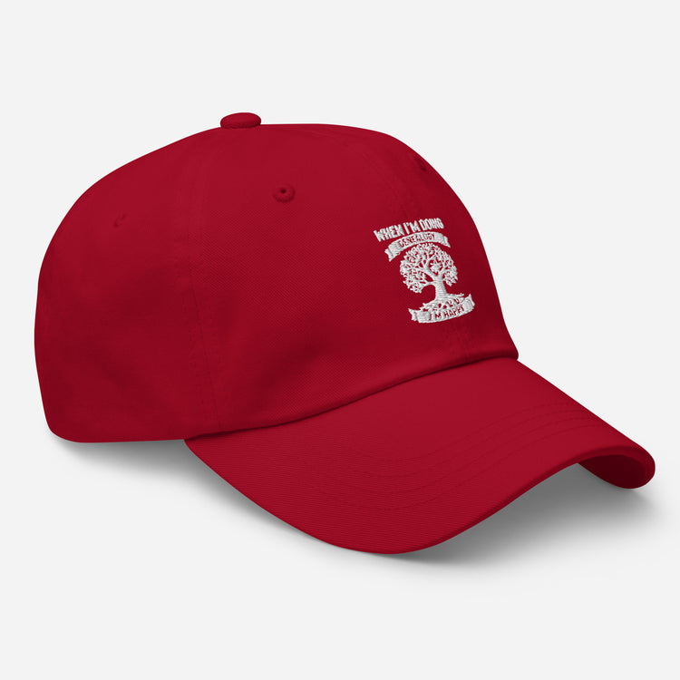 Dad hat Humorous I'm Genealogy Origins Families Tree Ancestors Generation