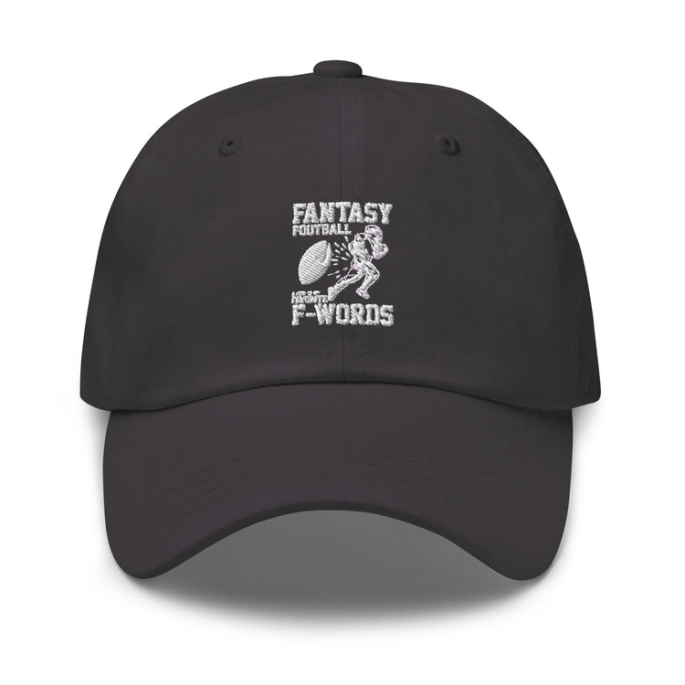 Dad hat Humorous Fantasy Football Extreme Field Sports Group Strategic Player Competitiveness