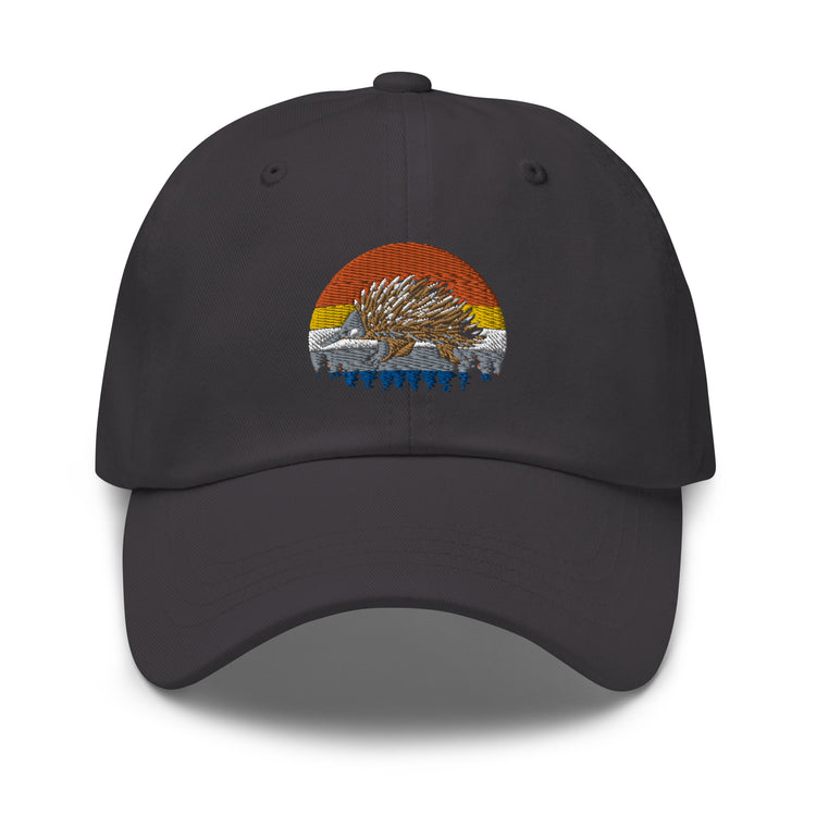 Dad hat Hilarious Nostalgic Guinea Old-Fashioned Domesticated Porcupine Gnawer Hedgepig