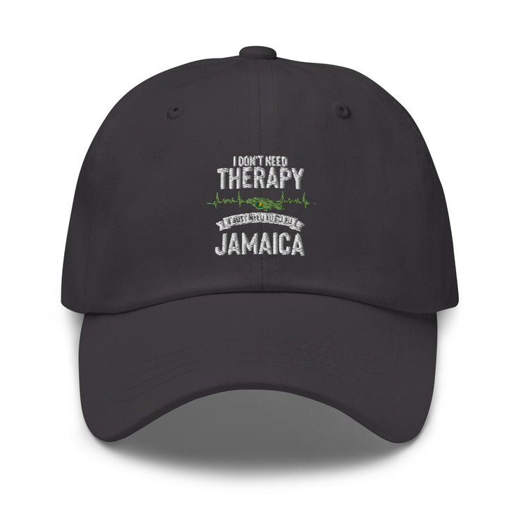 Dad hat Novelty Jamaica Heartbeat Leisure Lover Getaway Jamaican Break National Banner