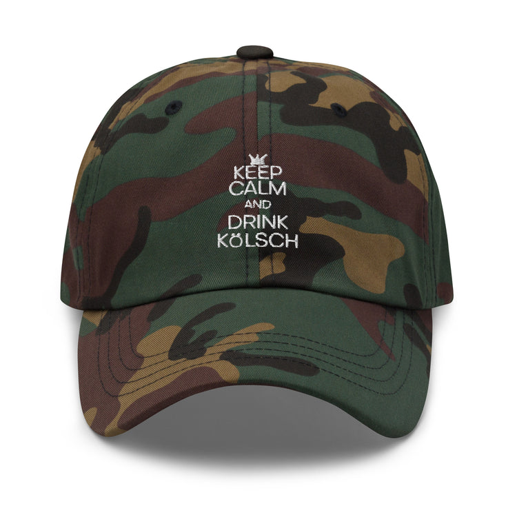 Dad hat  Keep Calm And Drink Kölsch Alcoholic Beverages Drinking Fermented Alcohols