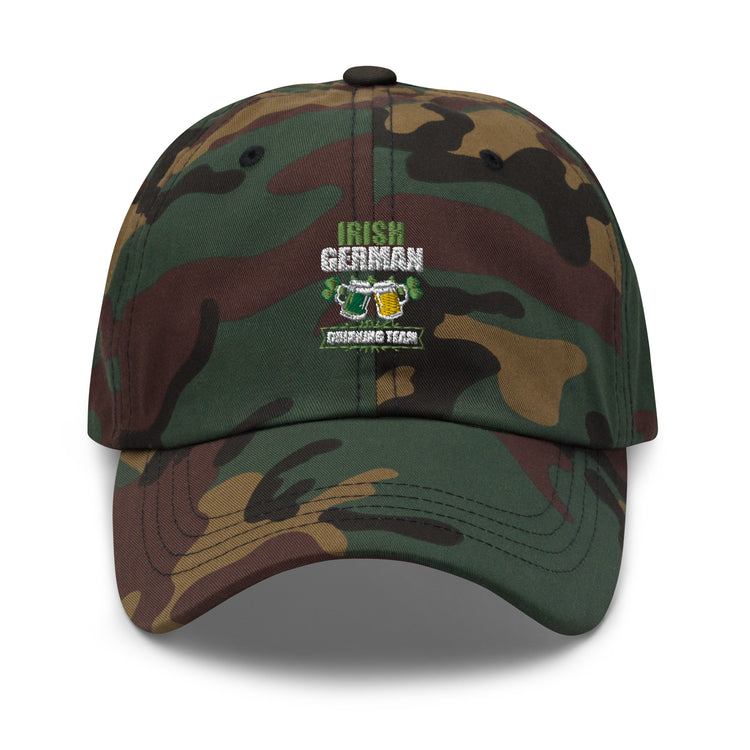 Dad hat Humorous Irish German Drinking St Patrick Day Germany Ireland Festivities Jamboree Gala