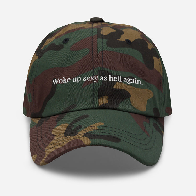 Dad hat Novelty Sexy As Hell Again Comical Sarcastic Sayings Fan Phrases Lover