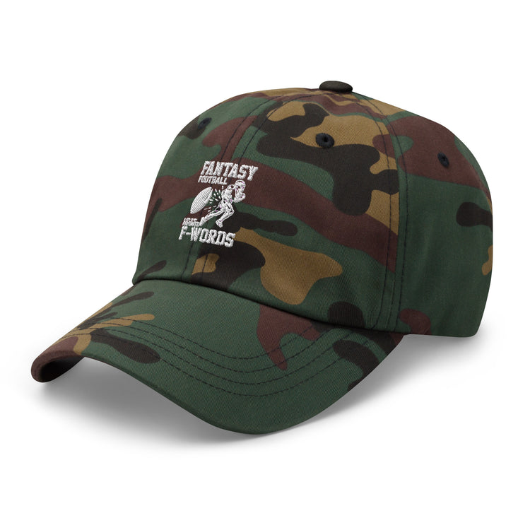 Dad hat Humorous Fantasy Football Extreme Field Sports Group Strategic Player Competitiveness