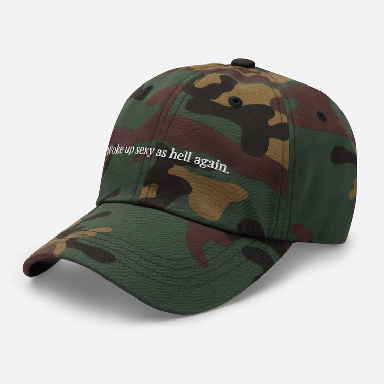 Dad hat Novelty Sexy As Hell Again Comical Sarcastic Sayings Fan Phrases Lover