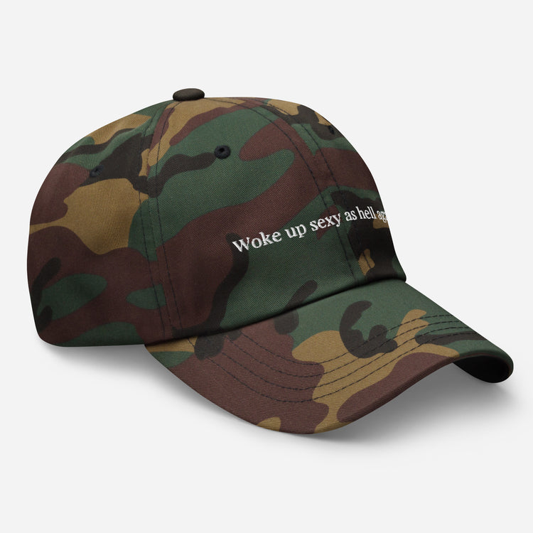 Dad hat Novelty Sexy As Hell Again Comical Sarcastic Sayings Fan Phrases Lover