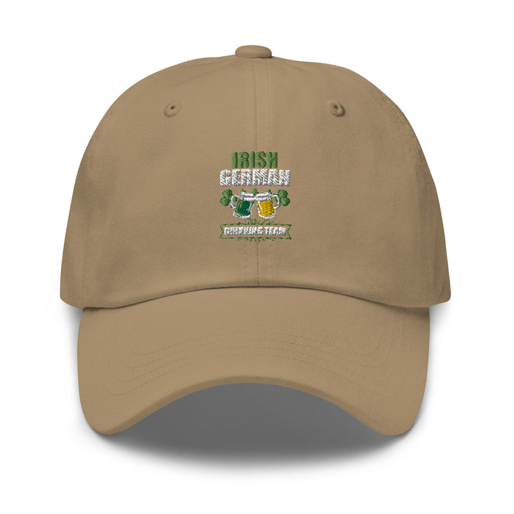 Dad hat Humorous Irish German Drinking St Patrick Day Germany Ireland Festivities Jamboree Gala