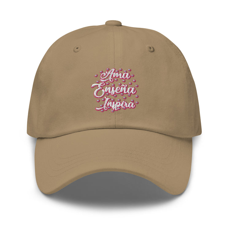 Dad hat Novelty Ama Teach Inspiring Hispanic Instructor Teaching Spaniards Tutor Schoolteacher