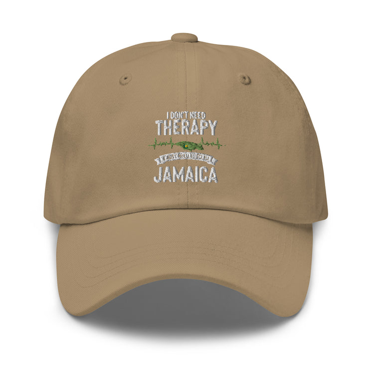 Dad hat Novelty Jamaica Heartbeat Leisure Lover Getaway Jamaican Break National Banner