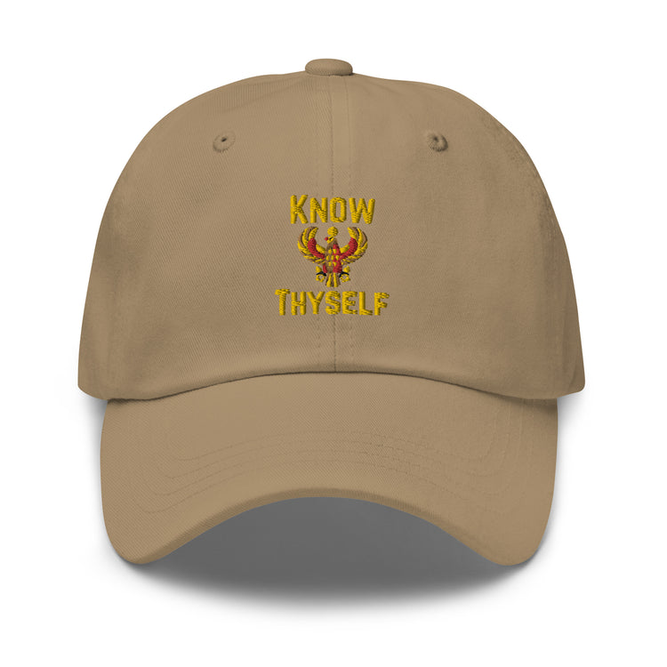 Dad hat Humorous Know Thyself Egypt Mythologies Cairo Egyptians Superstitious Beliefs