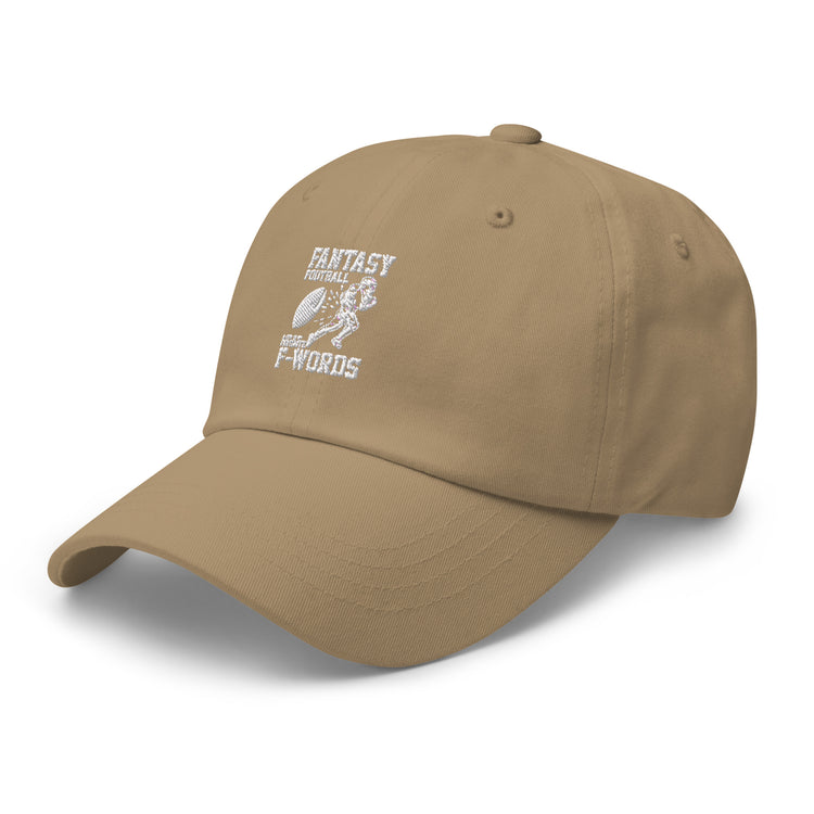 Dad hat Humorous Fantasy Football Extreme Field Sports Group Strategic Player Competitiveness