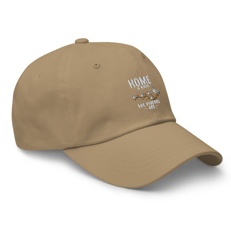 Dad hat Hilarious Pigeons Cockatiels Dodo Flying Animals Squab Culver Fan Cushat Fowl Enthusiast