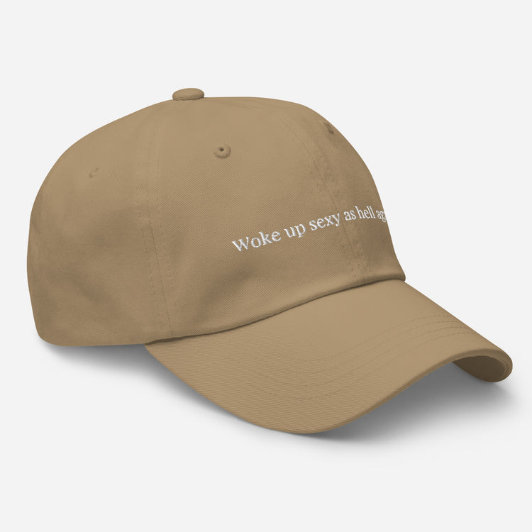 Dad hat Novelty Sexy As Hell Again Comical Sarcastic Sayings Fan Phrases Lover