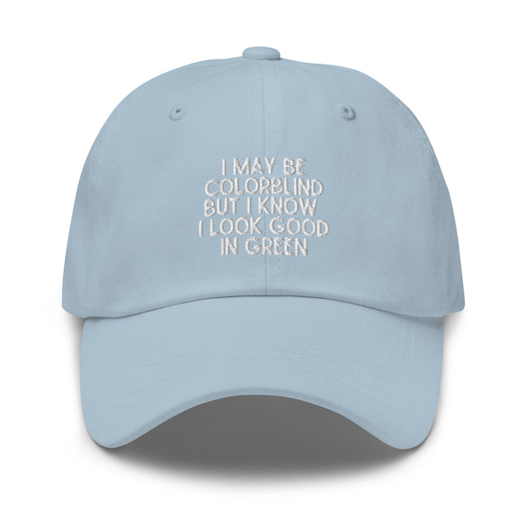 Dad hat Novelty Colorblind Daltonism Eye Disorders Hilarious Colour-Blindness Eyesight