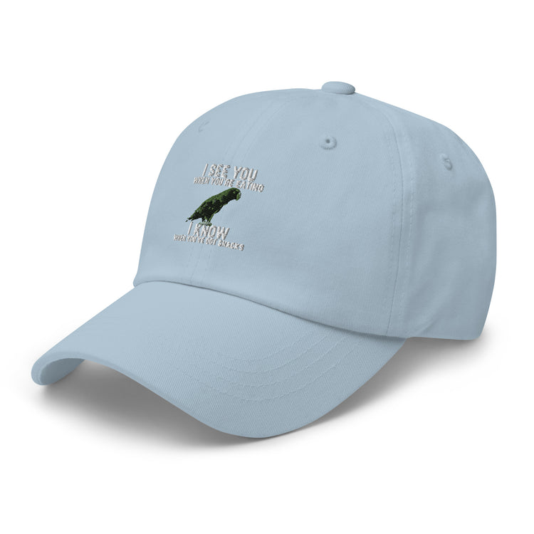 Dad hat Hilarious Cockatiels Lovebirds Parrot Humorous Cockatoo Cockatiel Quarrion Comical Birds