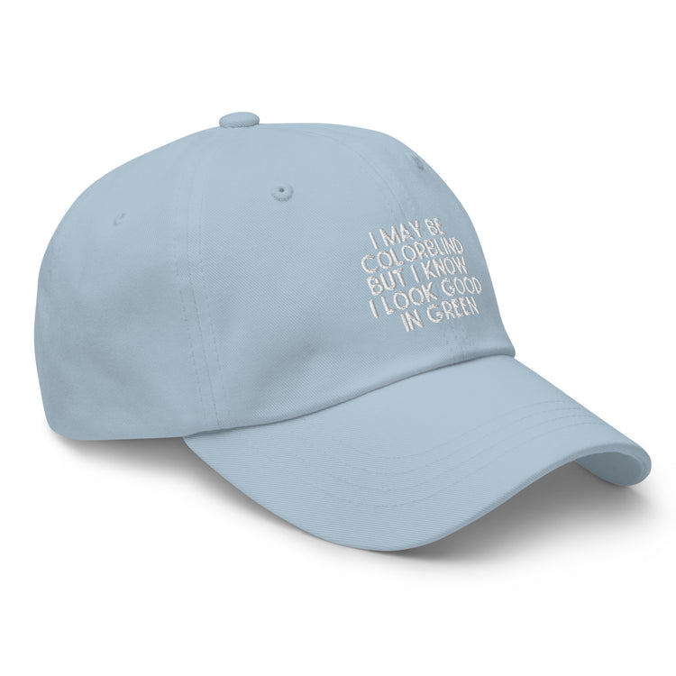 Dad hat Novelty Colorblind Daltonism Eye Disorders Hilarious Colour-Blindness Eyesight