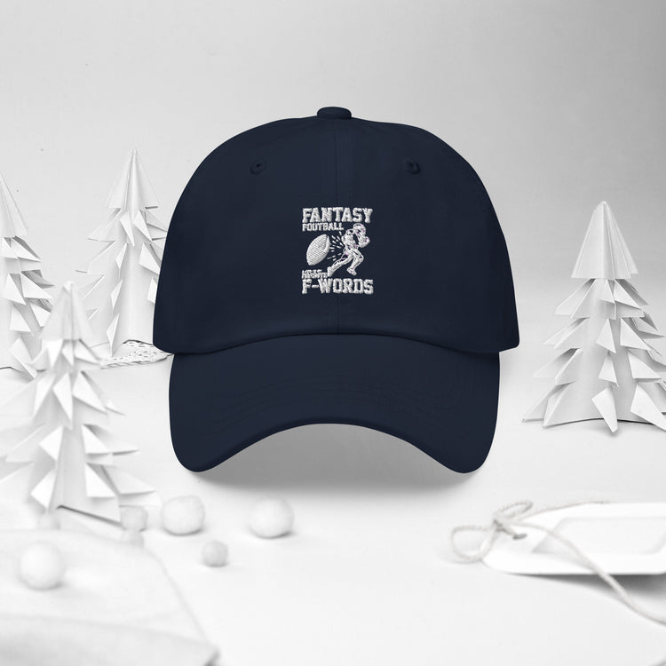 Dad hat Humorous Fantasy Football Extreme Field Sports Group Strategic Player Competitiveness