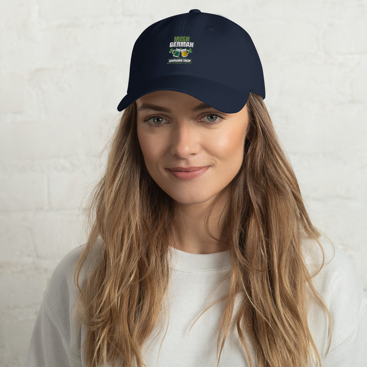 Dad hat Humorous Irish German Drinking St Patrick Day Germany Ireland Festivities Jamboree Gala