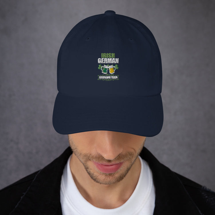 Dad hat Humorous Irish German Drinking St Patrick Day Germany Ireland Festivities Jamboree Gala