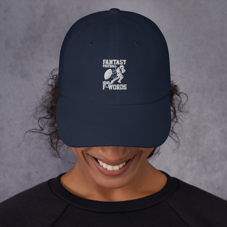 Dad hat Humorous Fantasy Football Extreme Field Sports Group Strategic Player Competitiveness