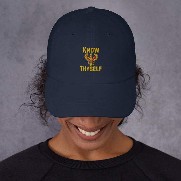 Dad hat Humorous Know Thyself Egypt Mythologies Cairo Egyptians Superstitious Beliefs