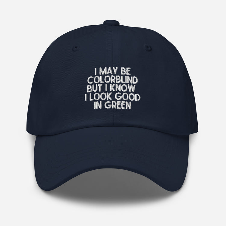 Dad hat Novelty Colorblind Daltonism Eye Disorders Hilarious Colour-Blindness Eyesight