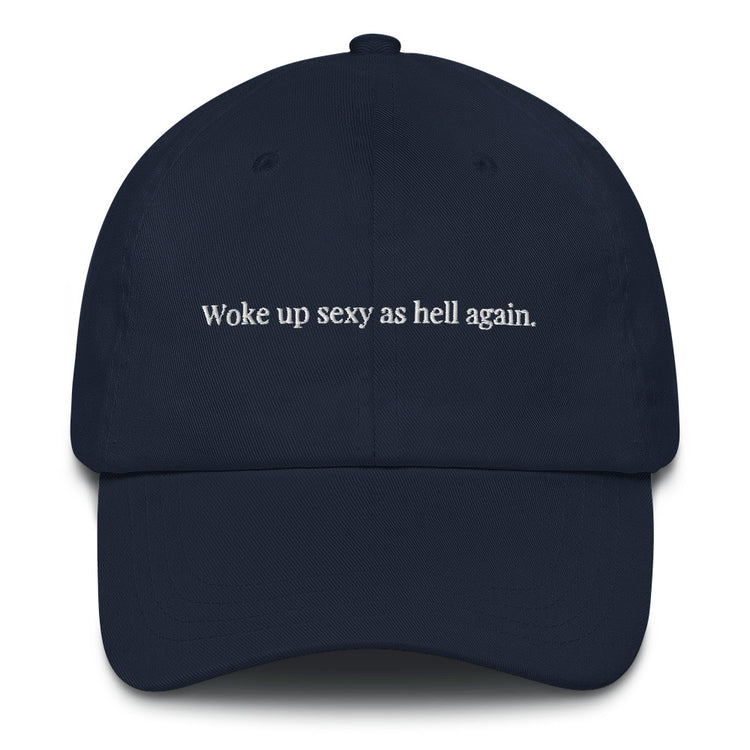 Dad hat Novelty Sexy As Hell Again Comical Sarcastic Sayings Fan Phrases Lover