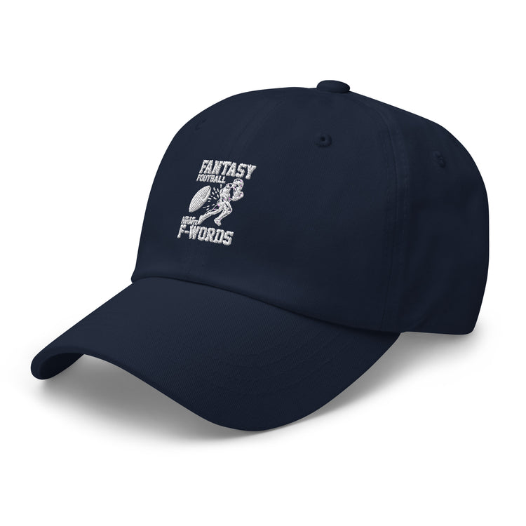 Dad hat Humorous Fantasy Football Extreme Field Sports Group Strategic Player Competitiveness