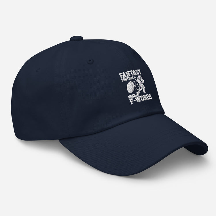 Dad hat Humorous Fantasy Football Extreme Field Sports Group Strategic Player Competitiveness