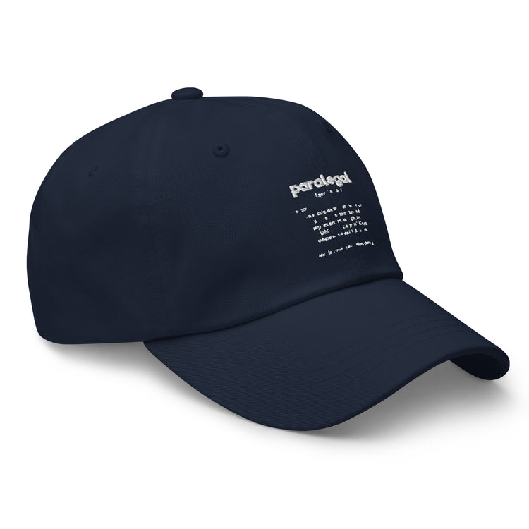 Dad hat Hilarious Paralegal Meaning Description Legal Assistant Fan Lawyer Paralegals Litigator