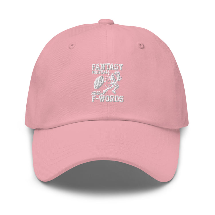 Dad hat Humorous Fantasy Football Extreme Field Sports Group Strategic Player Competitiveness