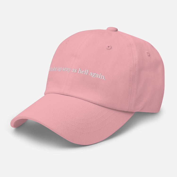 Dad hat Novelty Sexy As Hell Again Comical Sarcastic Sayings Fan Phrases Lover