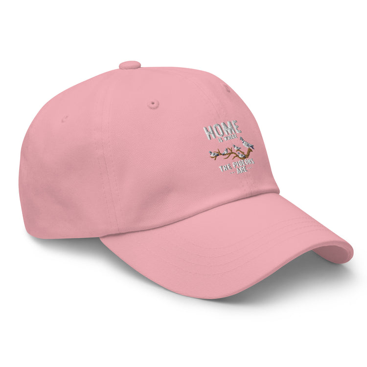 Dad hat Hilarious Pigeons Cockatiels Dodo Flying Animals Squab Culver Fan Cushat Fowl Enthusiast