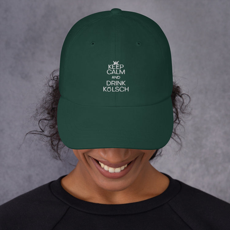 Dad hat  Keep Calm And Drink Kölsch Alcoholic Beverages Drinking Fermented Alcohols